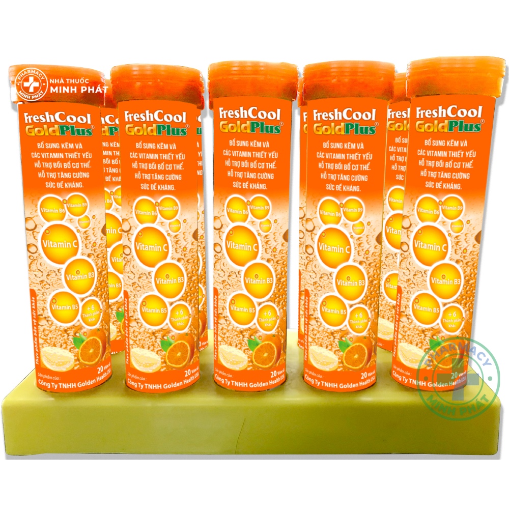 FRESHCOOL GOLD PLUS - Bổ sung vitamin và khoáng chất cần thiết cho cơ thể.
